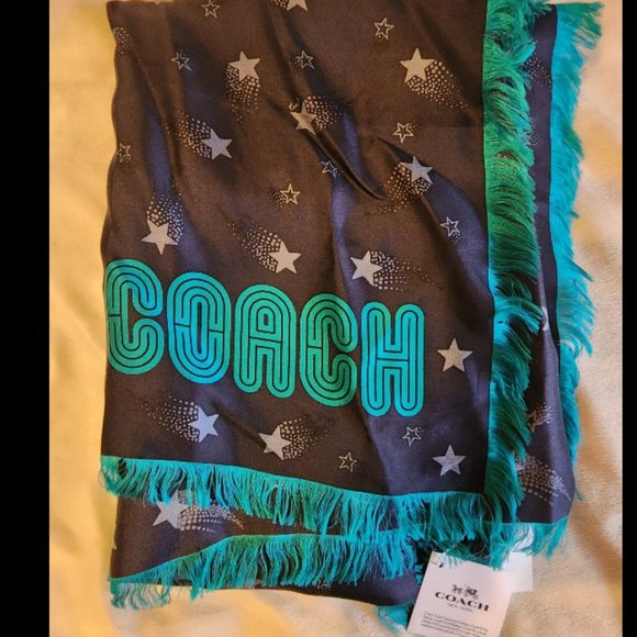 Coach Shooting Star Scarf - Picture 1 of 3